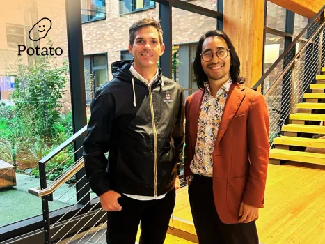 The two Potato co-founders
